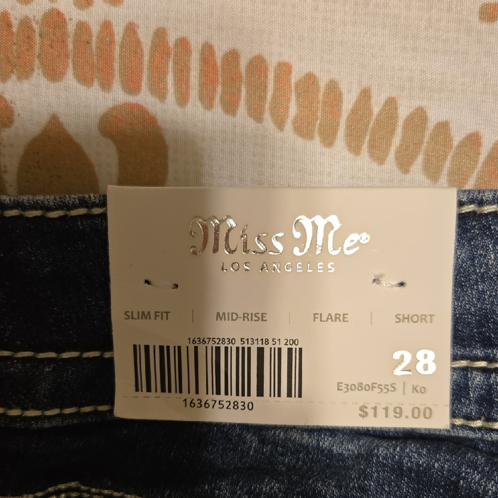 Miss Me Dark Blue Boot Cut Jeans - Picture 5 of 7